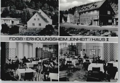 Hirschbach FDGB-Erholungsheim Einhit