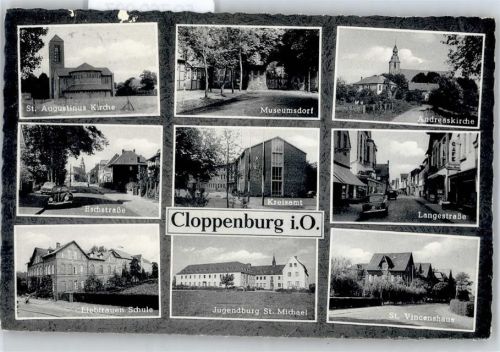 Cloppenburg Kreisamt , Eschstrasse , Langestrasse , Schule