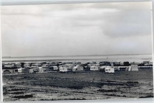 Tossens Foto mit Negativ, Campingplatz