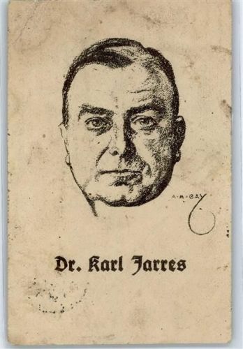 Karl Jarres , Marke entfernt