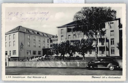 Bad Münster-Ebernburg LVA Sanatorium