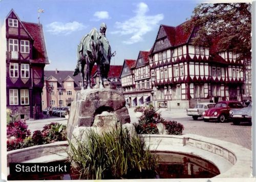 Wolfenbüttel Foto, Stadtmarkt, Denkmal