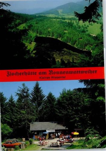 Neuenweg Gaststätte Fischerhütte am Nonnenmattweiher