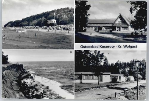 Koserow Strand, Forstferienobjekt, Streckelbergmauer