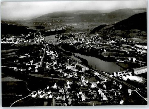 Laufenburg Rhina Fliegeraufnahme