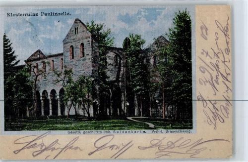 07429 O6821 Döschnitz - Klosterruine Paulinzelle