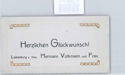 Liebenburg Herzlichen Glückwunsch