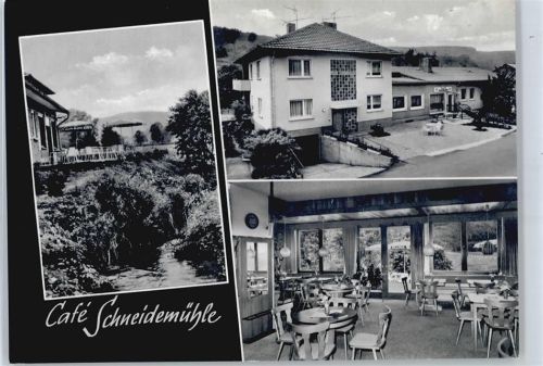 Rengshausen Bäckerei, Café Schneidemühle