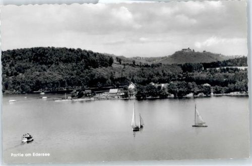 Edersee Edersee-Talsperre, Blick nach Rehbach