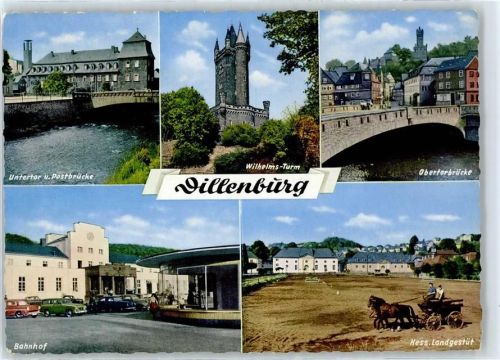 Dillenburg Bahnhof , Postbrücke