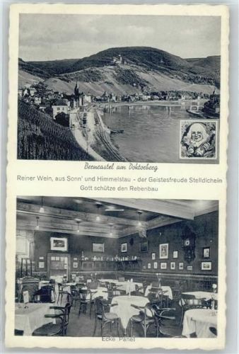 Bernkastel Gesamtansicht, Doktorweinstube