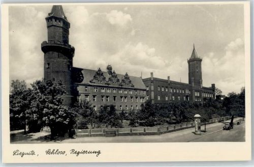 Liegnitz Schloß, Regierung, Litfaßsäule