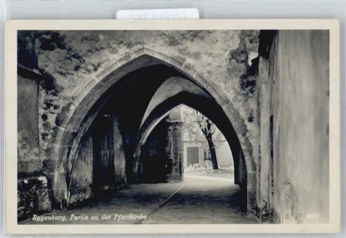 Eggenburg Partie an der Pfarrkirche