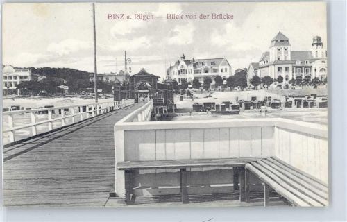 Binz Seebrücke, Teilansicht