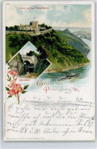 Petersberg Zahnradbahn, Hotel auf dem Petersberg