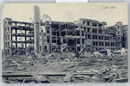 Lille Zerstörtes Haus