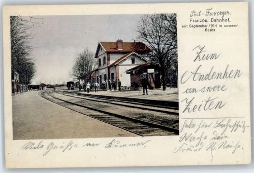 Pontfaverger-Moronvilliers Bahnhof