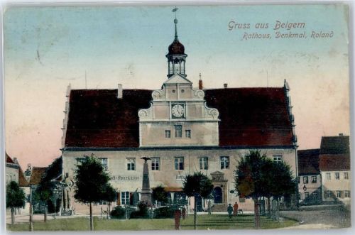 Belgern Rathaus, Denkmal, Roland