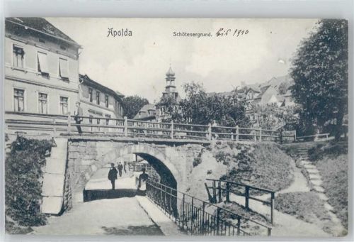 Apolda Schöntenergrund, Unterführung