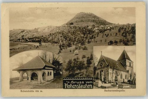 Hohenstaufen Schutzhütte Barbarossakapelle