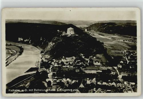 Kelheim Luftaufnahme Befreiungshalle
