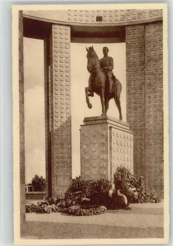 König Albert mit Pferd Denkmal in Nieuport