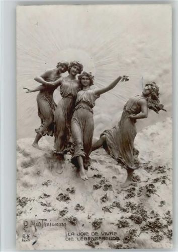Fotokunst Verlag A. Noyer Nr. 163 Sculptobromure Christliches aus D. Mastroianni