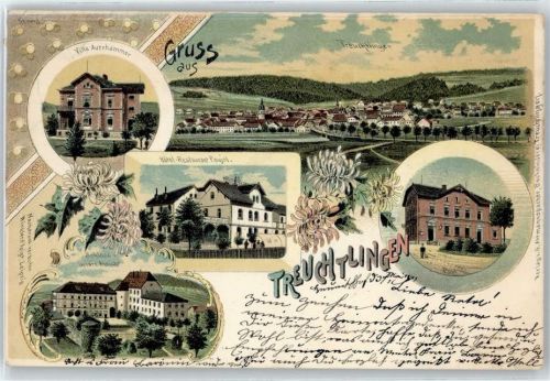 Treuchtlingen Villa Aurnhammer, Hotel Restaurant Poujol, Postamt, Schloß