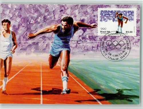 23. Olympiade 100m-Lauf
