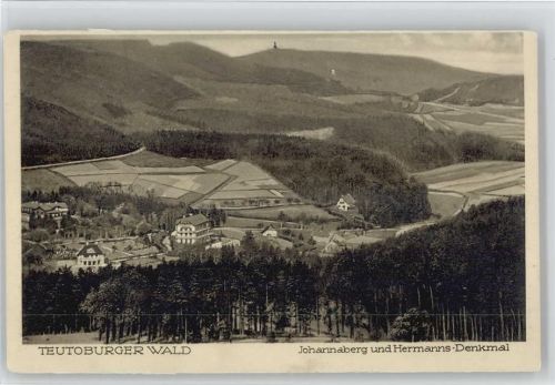 W4930 Detmold Johannaberg und Hermanns Denkmal Bauwerk