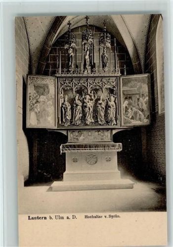 Lautern Hochaltar von Syrlin