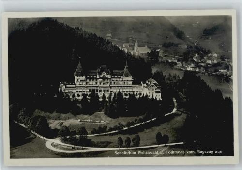 Todtmoos Luftaufnahme Sanatorium Wehrawald