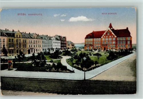 Gröba Georgplatz Neue Schule