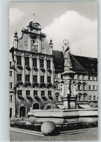 Landsberg Rathaus Marienbrunnen