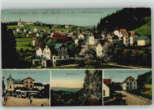 Finsterbergen Hotel zur Linde Hainfelsen Pension Waldheim
