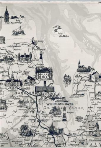 Wilhelmshaven Landkarte