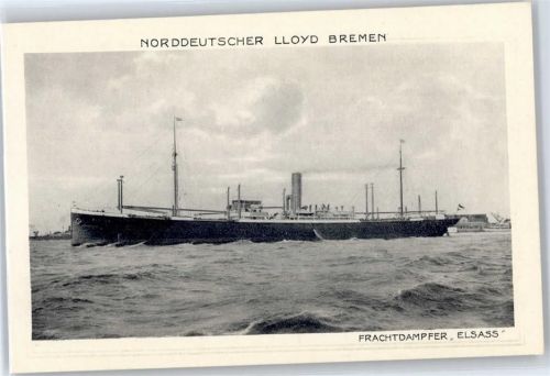 Frachtdampfer Elsass