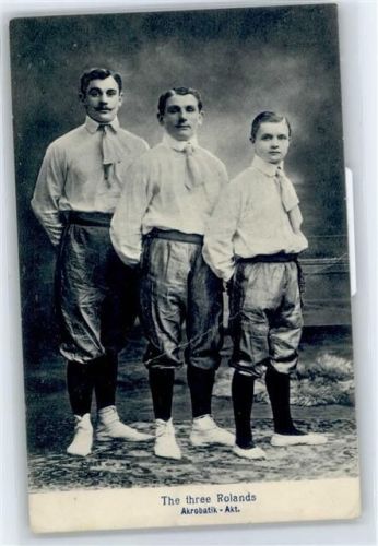 The three Rolands Akrobatik-Akteure
