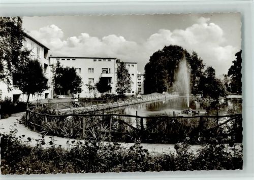 Witzenhausen Parkanlage Springbrunnen