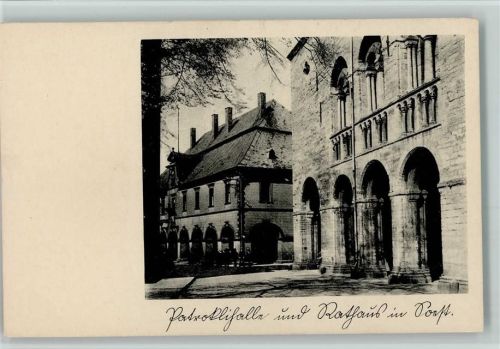 Soest Patroklihalle und Rathaus