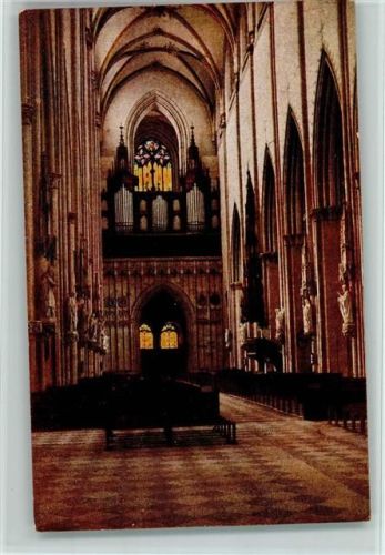 Ulm Münster Innenaufnahme mit Orgel