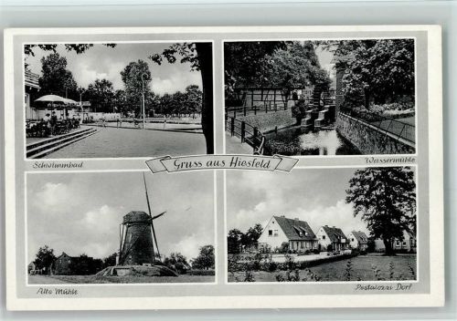 Hiesfeld Schwimmbad Wassermühle Alte Mühle Pestalozzi-Dorf