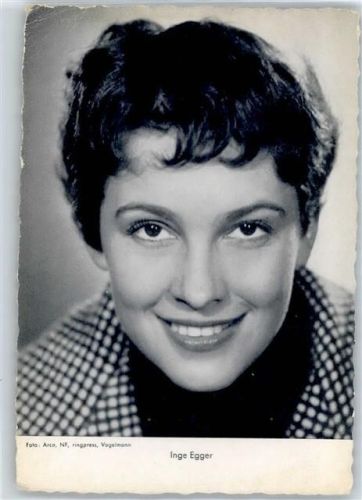 Egger, Inge Filmschauspieler
