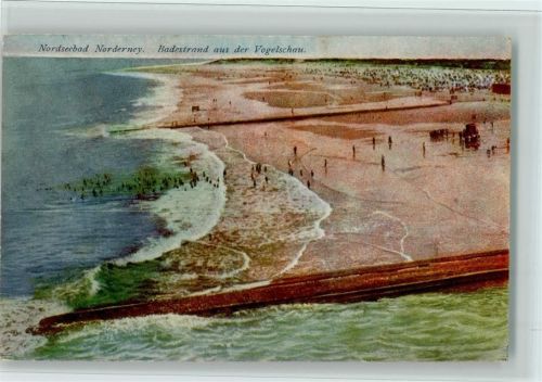 Norderney Badestrand aus der Vogelperspektive