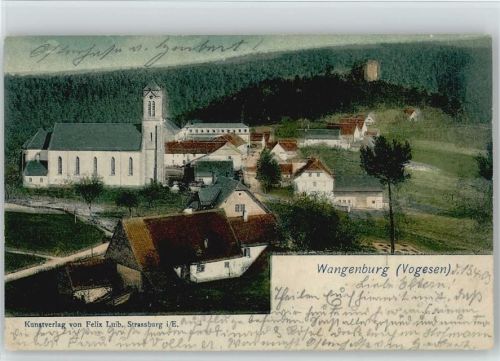 Wangenburg 1903 - Kirche