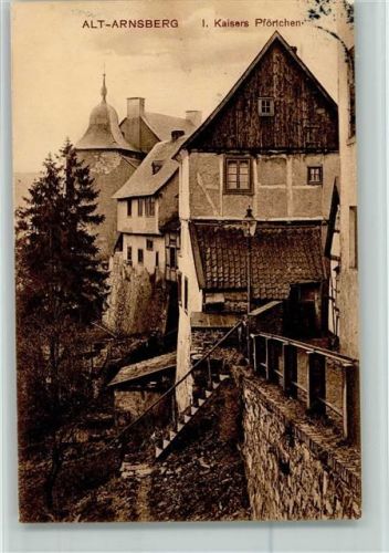 59755 W5760 Arnsberg , Westf 1912 - Kaisers Pförtchen