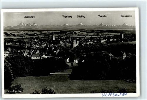 Kaufbeuren Luftaufnahme