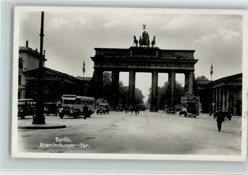 Berlin Mitte Brandenburger Tor Bus