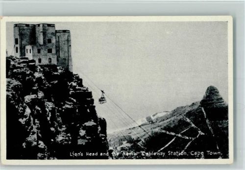 Kapstadt Loins Head and the Aerial Cableway Station
