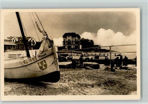 Kühlungsborn Ostseestrand Segelschiff Möwe
